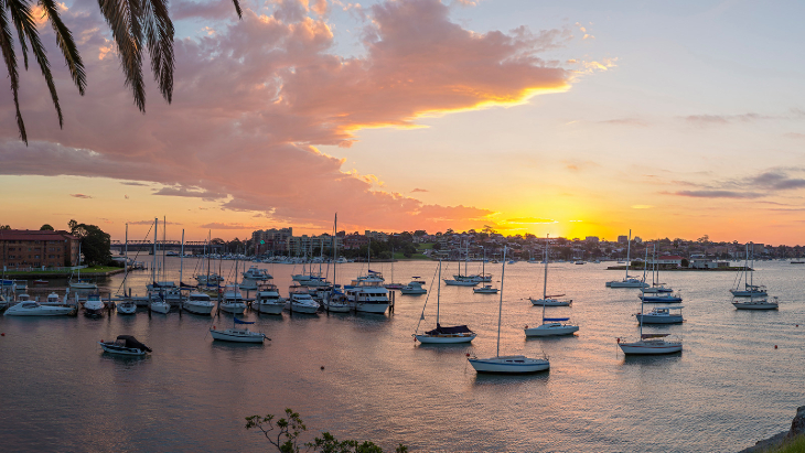 Sunsets in Sydney