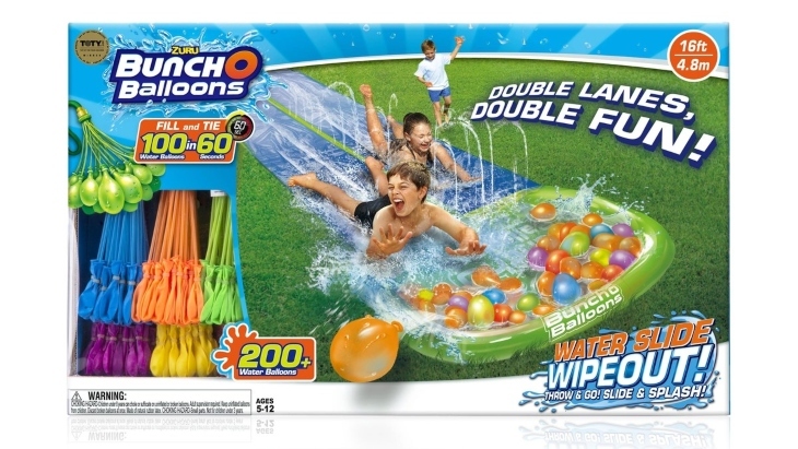 Bunch O Balloons Water Slide Wipeout