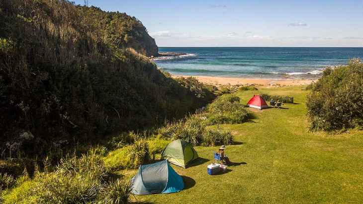 Little Beach campground central coast