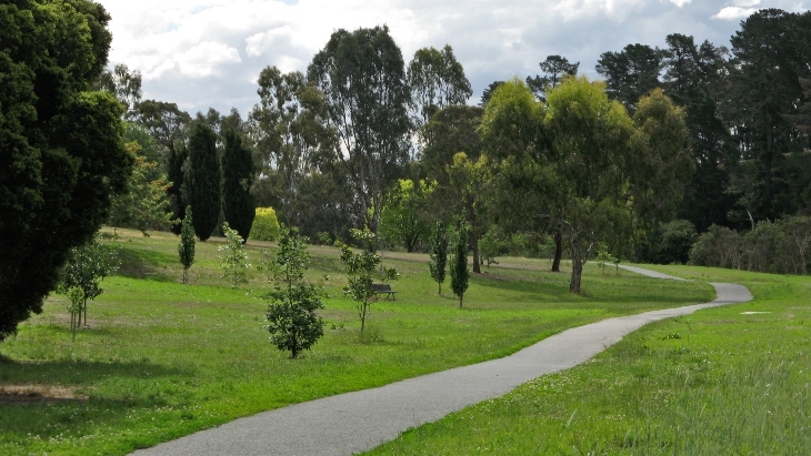 Ruffey Lake Park, Manningham Bike Trail