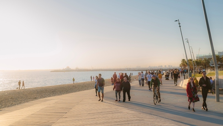 Bayside Bike Trail Melbourne
