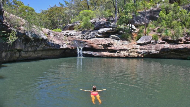 Minerva Pool in the Dharawal National Park 