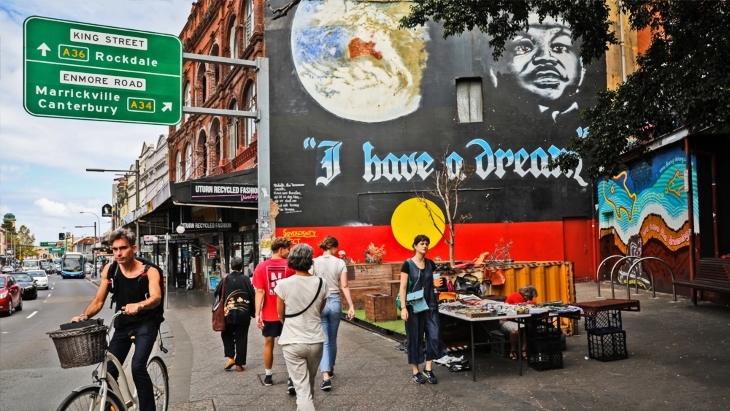 Newtown Sydney mural