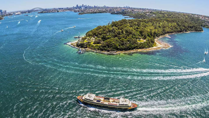 Manly ferry aerial