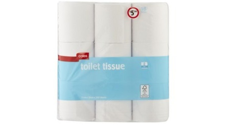 Coles Toilet Tissue 2 Ply