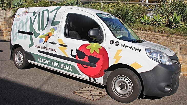 Go! Kidz Delivery van