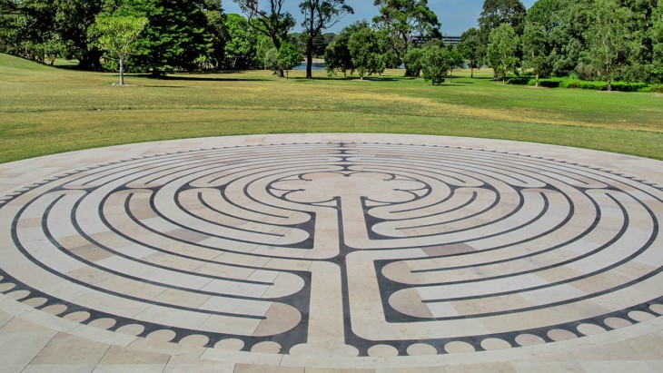 centennial park labyrinth