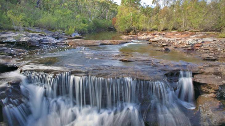 Kingfisher Pool Heathcote National Park