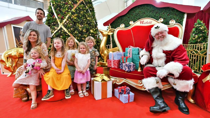 Christmas Santa Photos at Westfield Burwood