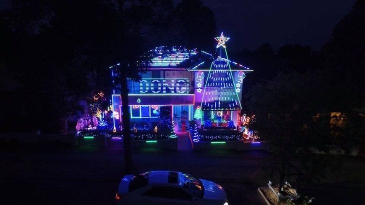 Stanhope Gardens Christmas lights