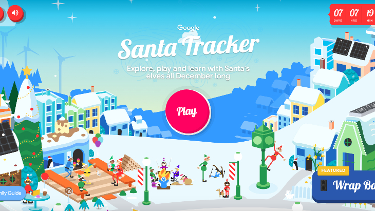 Google santa tracker