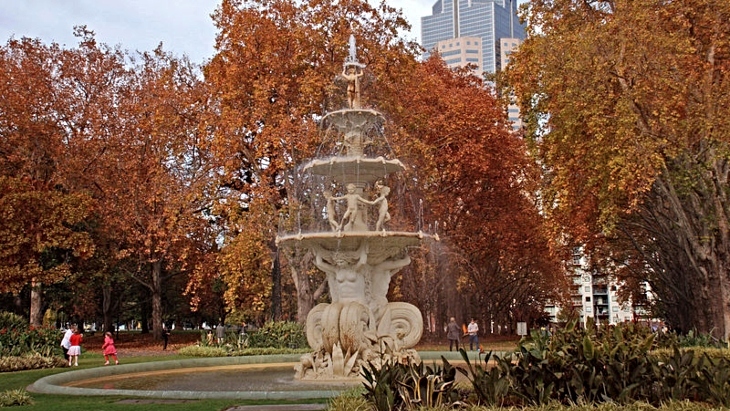 Autumn colours in Melbourne