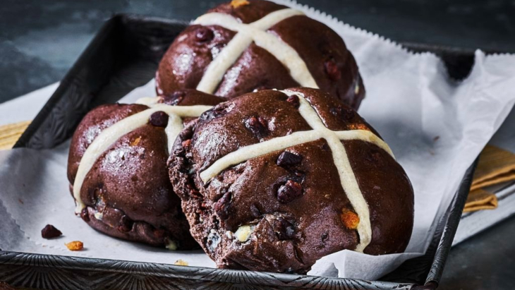 Coles Hot Cross Buns