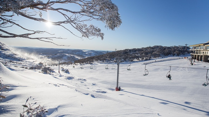 Qantas Snow Flights