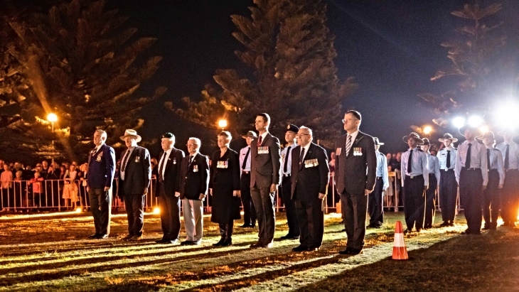 Coogee ANZAC Day service