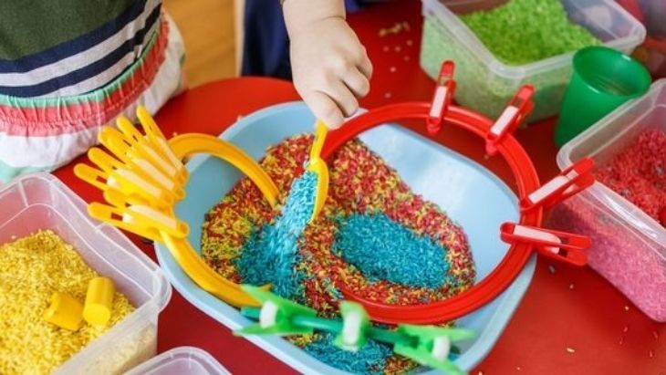 Sensory bins