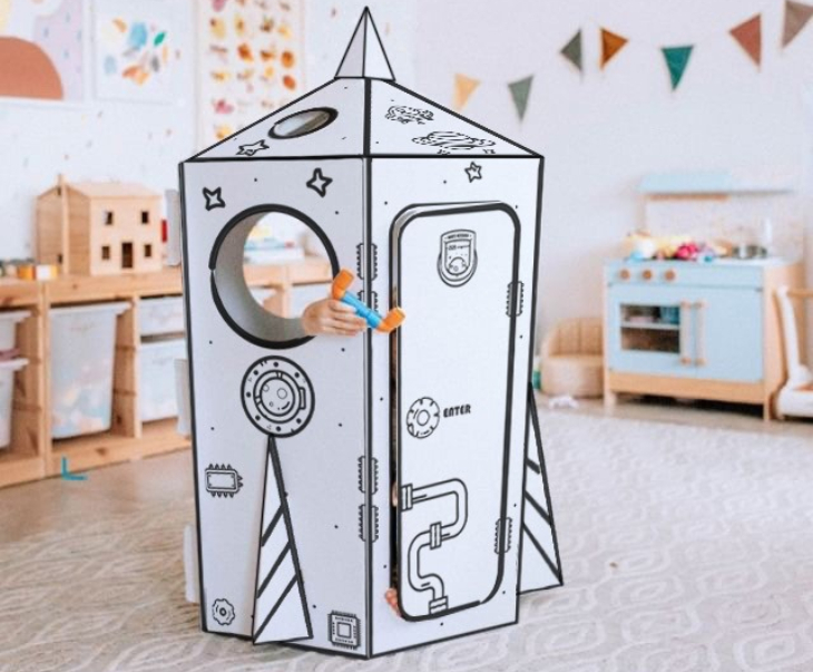 Indoor activities for kids - the Little Cardboard Co