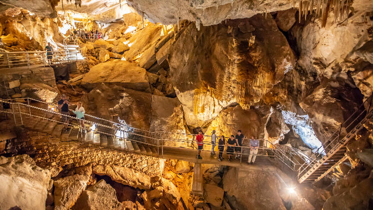 Inside the Jenolan Caves