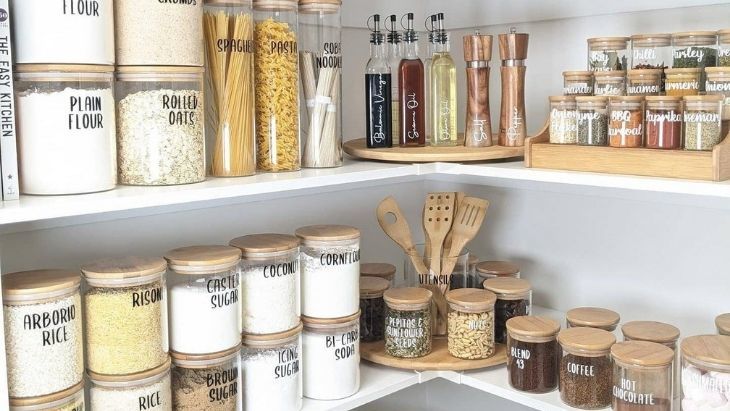 Pantry organisation