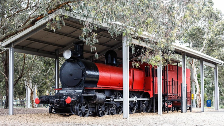 Train playgrounds in Melbourne