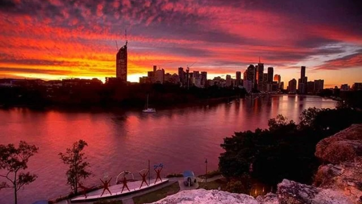 Kangaroo Point sunset