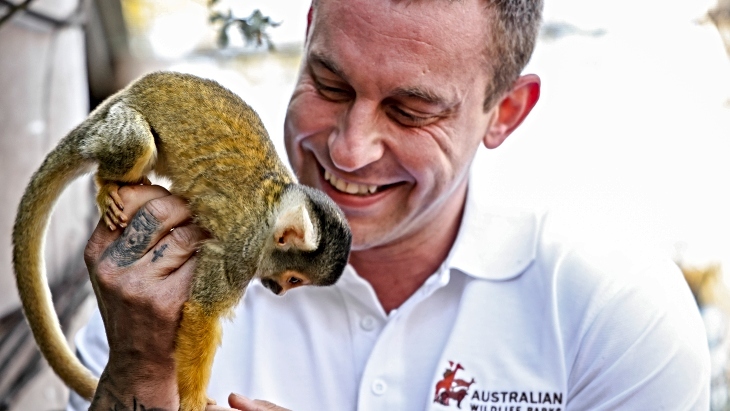 Australian Wildlife Parks Zookeeper Chad