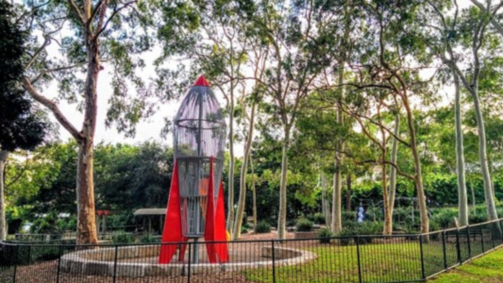 Muston Park rocket ship