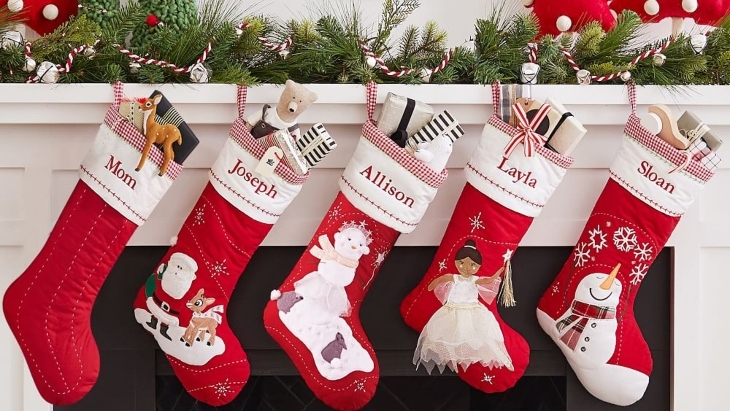 The best personalised Christmas stockings