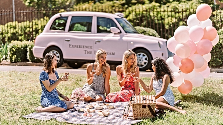 The Langham Sydney Picnics and Pink Taxi