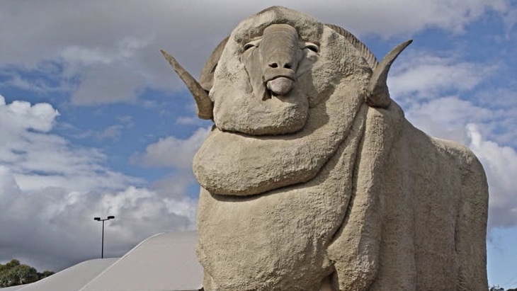 The Big Merino in New South Wales is one of Six Big Things To See On Your Next Aussie Road Trip