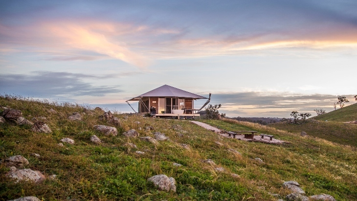 Glamping in Mudgee