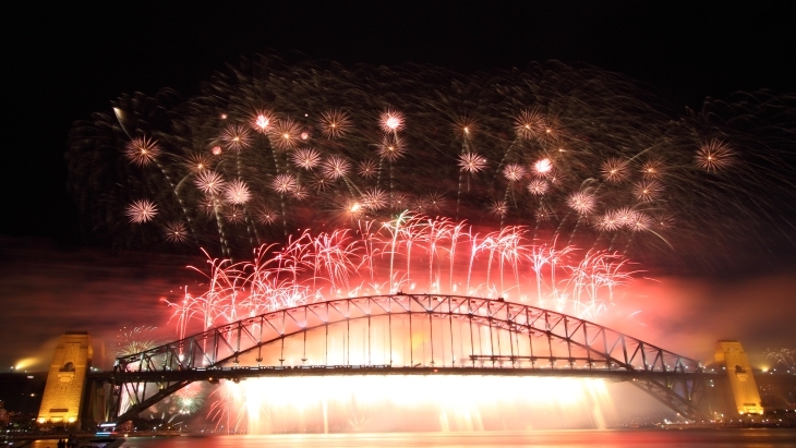 New Year's Eve at Dudley Page Reserve