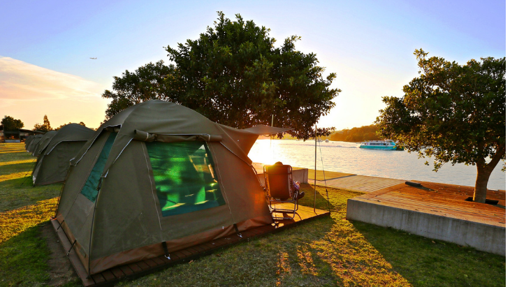 Cockatoo Island camping