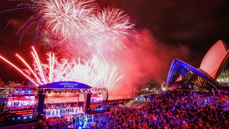 Sydney Opera House fireworks