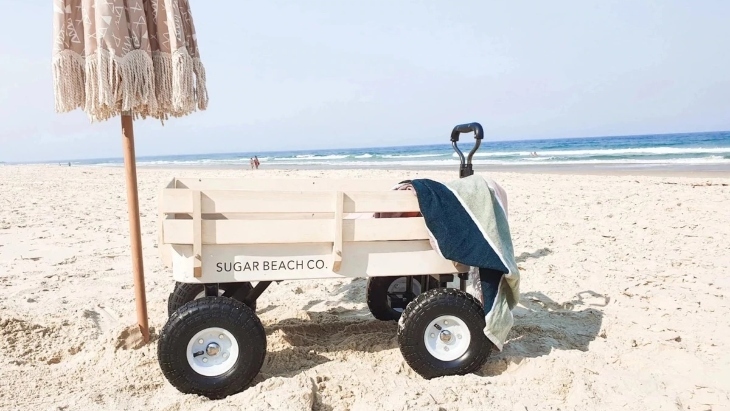 Sugar Beach Co Beach Cart