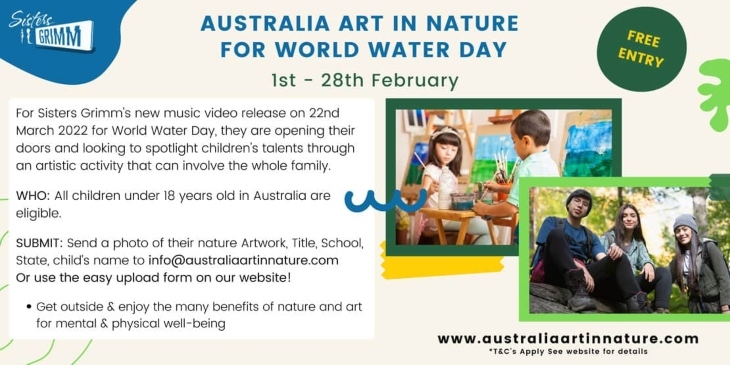Australia Art in Nature- Calling for art submissions for under 18's!