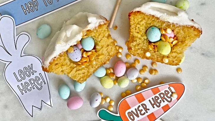 Easy Peasy Cakes Hidden Egg Cupcake Kit