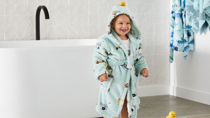 Adairs kids dressing gown