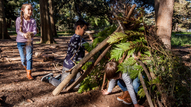 Centennial Parklands bush shelters