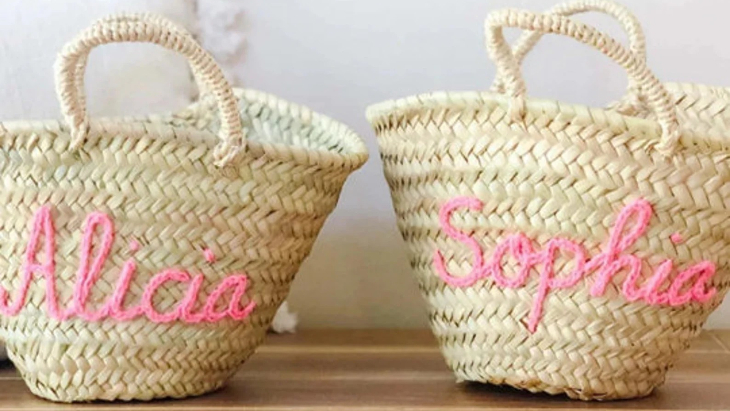 Personalised easter baskets