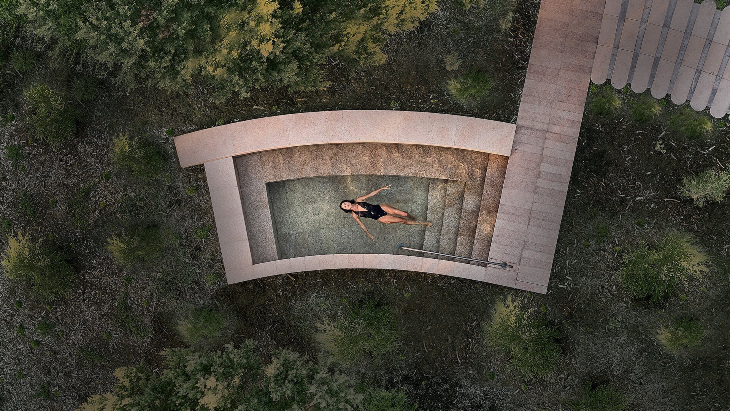 Hot spring on the Mornington Peninsula