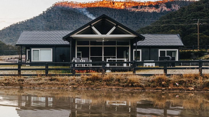 Winter cabins in NSW
