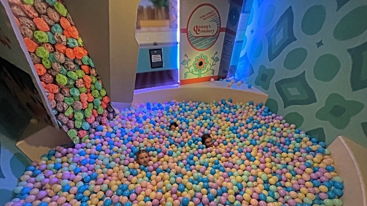 Hijinx Hotel Ball Pit Challenge Room