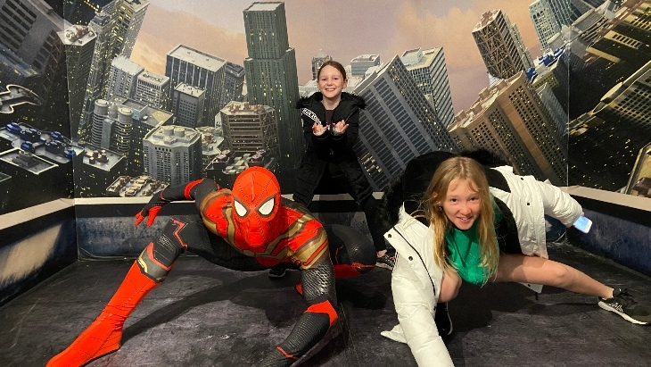 Madame Tussauds Sydney Review Spiderman