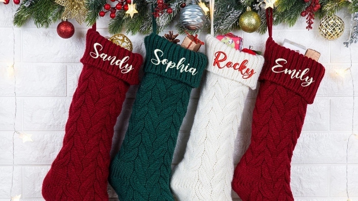 The best personalised Christmas stockings