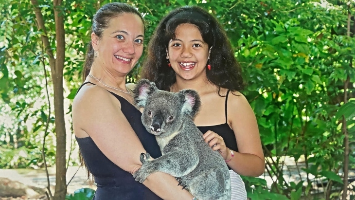 Currumbin Wildlife Sanctuary Koala Breakfast.