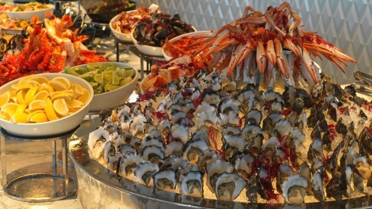 Epicurean seafood buffet