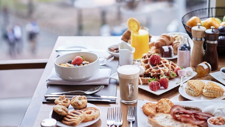 Buffet breakfast in Melbourne