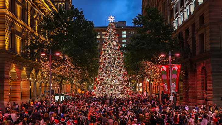 City of Sydney's Christmas in the City  ellaslist