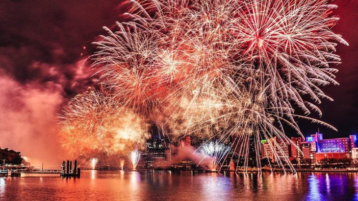 South Bank Fireworks